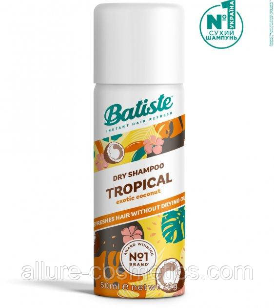 Сухой шампунь Batiste Dry Shampoo Tropical 50 мл