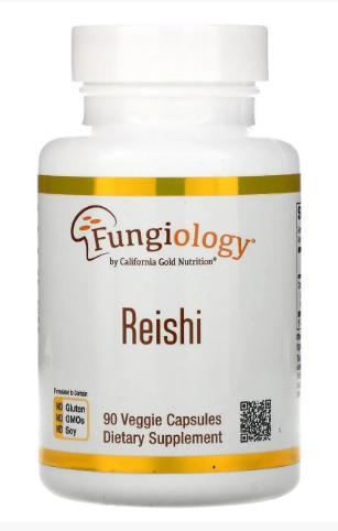 California Gold Nutrition Reishi Ganoderma Lucidum Full-Spectrum 90 Capsules EXP 05/24 року включно