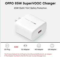 Оригінал зарядки блок 65W Oppo SuperVooc