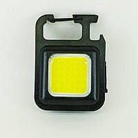 Брелок LED ліхтарик яскравий для ключів з живленням від батареек