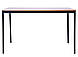 Стіл офісний Турин розбірний 1187х600х750H чорний графіт/Дуб сонома прямий, робочий, лофт ТМ АМF, фото 4
