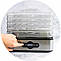 Сушарка дегідратор для харчових продуктів Wessper DryMax 240 Вт 5 рівнів, фото 2