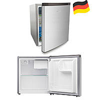 Маленький однокамерний холодильник HEINRICH'S HKB 4188 SI Silver (43 л, Германия)