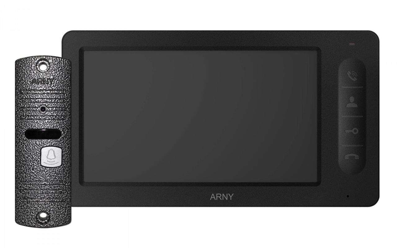 Комплект домофона стандартний Arny AVD-7005 Black/Grey ОРИГІНАЛ