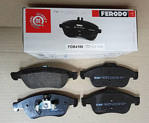 Колодки гальмівні передні Renault Lodgy (Ferodo FDB4180)(висока якість)