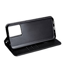 Чохол книжка Deluxe для Xiaomi Redmi Note 12 (наредмі ноут 12) чорний, фото 3