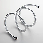 G47 Шланг для душу GAPPO сріблястий із підшипниками 1,5м (обертальна гайка 360), фото 4