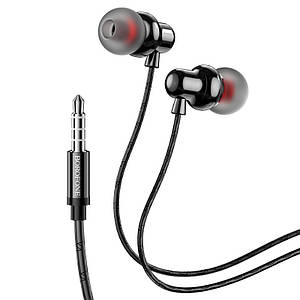 Навушники Borofone BM65 Sole (1.2m) чорний