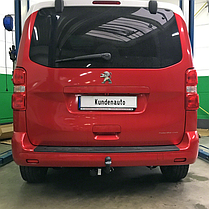Фаркоп Peugeot Expert III 2016- (Пежо Експерт 3) без підрізу бампера, фото 3