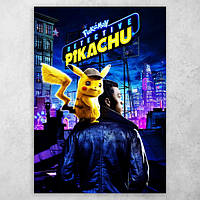 Плакат постер "Покемон. Детектив Пикачу / Detective Pikachu" №12