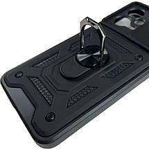 PC + TPU чохол Camshield armor для Xiaomi Redmi Note 12 Pro (5G) / зелений, фото 3