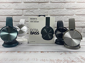 Бездротові накладні навушники для Sony MDR-XB950BT Bluetooth Білі, фото 3
