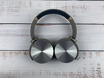 Бездротові накладні навушники для Sony MDR-XB950BT Bluetooth Сірі, фото 1