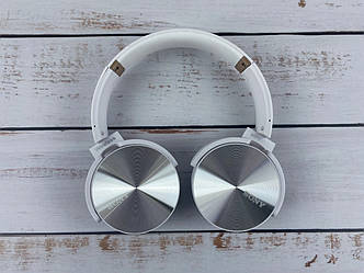 Бездротові накладні навушники для Sony MDR-XB950BT Bluetooth Білі, фото 1