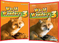 World Wonders 3. Student's+Workbook. Комплект книг з англійської мови. Підручник+Зошит. National Geographic