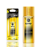Автомобільний ароматизатор Aroma Car Pump Spray — Vanilla 50 мл (926873)