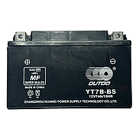 Акумулятор Outdo YT7B-BS 12V7Ah/10HR кислотний вузький
