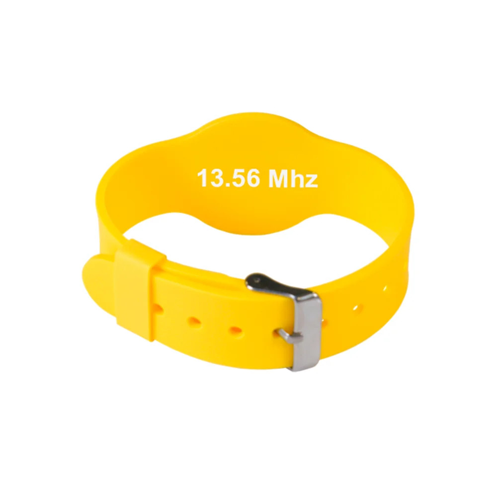 Браслет Mifare 13.56 МГц 1К WRB-03MF жовтий, фото 1