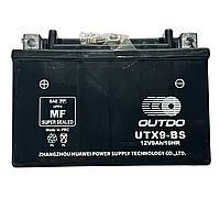 Акумулятор мото Outdo UTX9-BS 12V9Ah/10HR кислотний