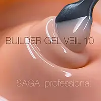 Гель для наращивания SAGA Builder Gel Veil, №10