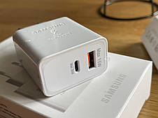 Зарядний Пристрій для Samsung S22 + Кабель Type C, EP-TA220 35Вт Super Fast, фото 3