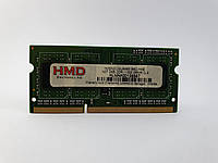 Оперативная память для ноутбука SODIMM HMD DDR3 2Gb 1333MHz PC3-10600S (HMDN302GU648S1B9C-HAB) Б/У