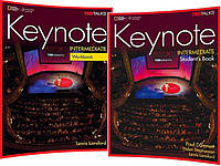 Keynote Intermediate. Student's+Workbook. Комплект книг з англійської мови. Підручник+Зошит