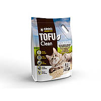 Croci (Крочи) Tofu Clean Наполнитель Тофу для кошачьего туалета соевый, комкующийся без запаха