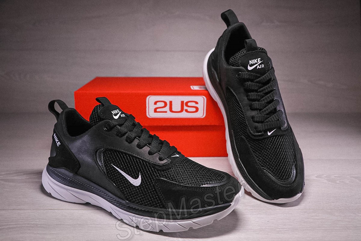 Чоловічі кросівки Nike AIR шкіра-сітка