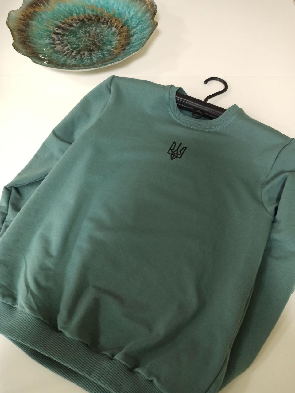 Світшот чоловічий з гербом, 211, S M L XL XXL XXXLр.
