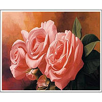 Картина за номерами 30х40 см DIY (без коробки) Троянди (EKTL1671_O)