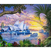 Картина за номерами 30х40 см DIY (без коробки) Австралійська опера (EKTL1845_O)
