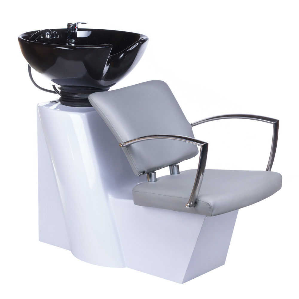 Перукарська мийка LIVIO BH-8012 світло-сіра