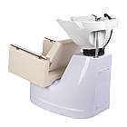 Мийка перукарська MILO BH-8025 кремова, фото 5