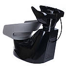 Мийка для волосся перукарська професійна Paolo BH-8031 світло-сіра, фото 5