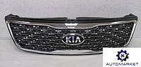 Оригинал EUR Решетка радиатора Kia Sorento 2013-2015 Киа Соренто 2