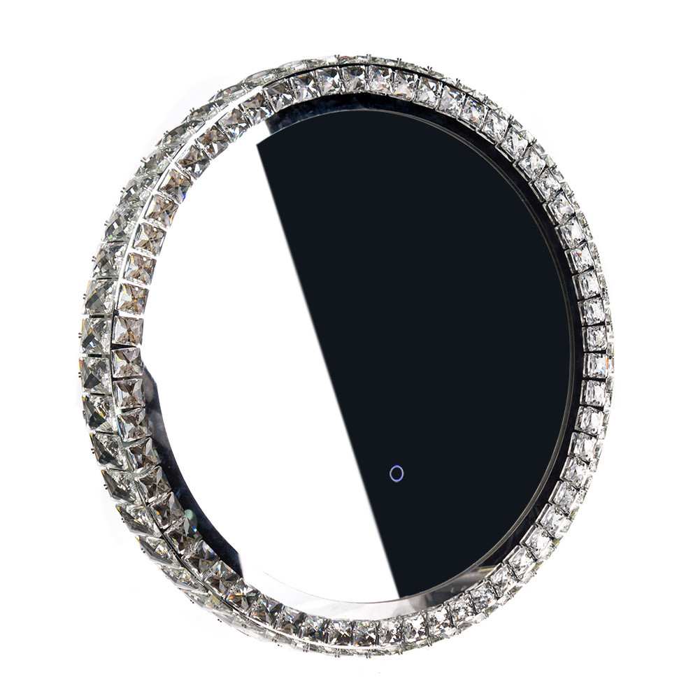 Дзеркало декоративне GLAMOUR LED 50 см WA-50C