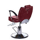 Перукарське крісло HEKTOR BH-3208 вишневе, фото 8