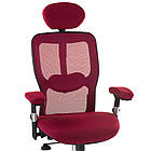 CorpoComfort BX-4147 Червоне ергономічне крісло, фото 3