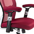 CorpoComfort BX-4147 Червоне ергономічне крісло, фото 7