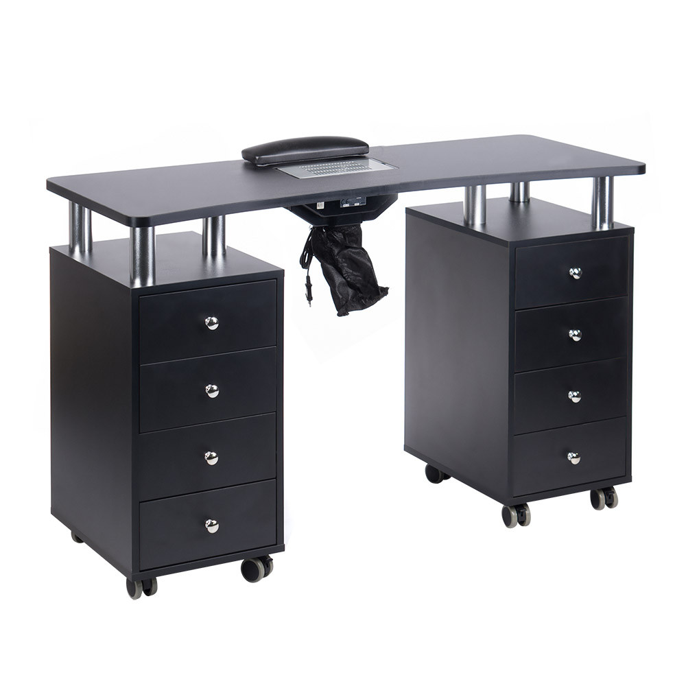 Манікюрний стіл з абсорбером BD-3425+P BLACK