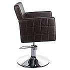 Перукарське крісло Ernesto BM-6302 коричневе, фото 3