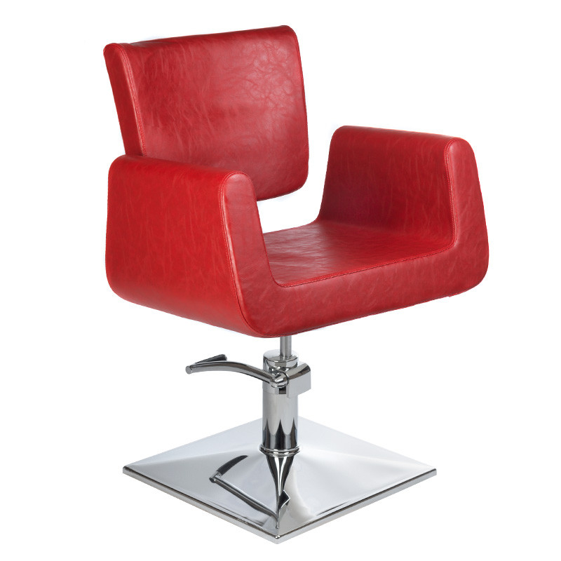 Перукарське крісло Vito BH-8802 червоне