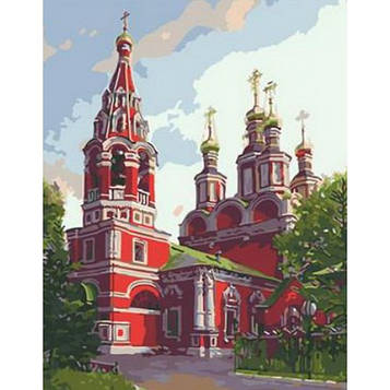 Картина за номерами 40х50 см DIY (без коробки) Церква (RA5059_O)