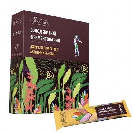 Біодобавка Солод житній ферментований Добра ieжа Чойс Choice, 10 стиків, термІН 11/25