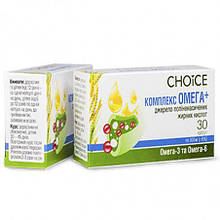 Омега +, Чойс Choice, Made in Ukraine, 30 капсул
