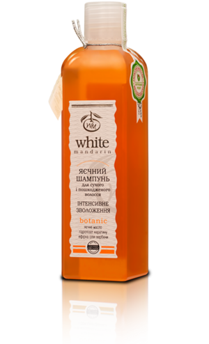 Шампунь серії "Яєчна" White Mandarin Choice, Made in Ukraine,  250 г
