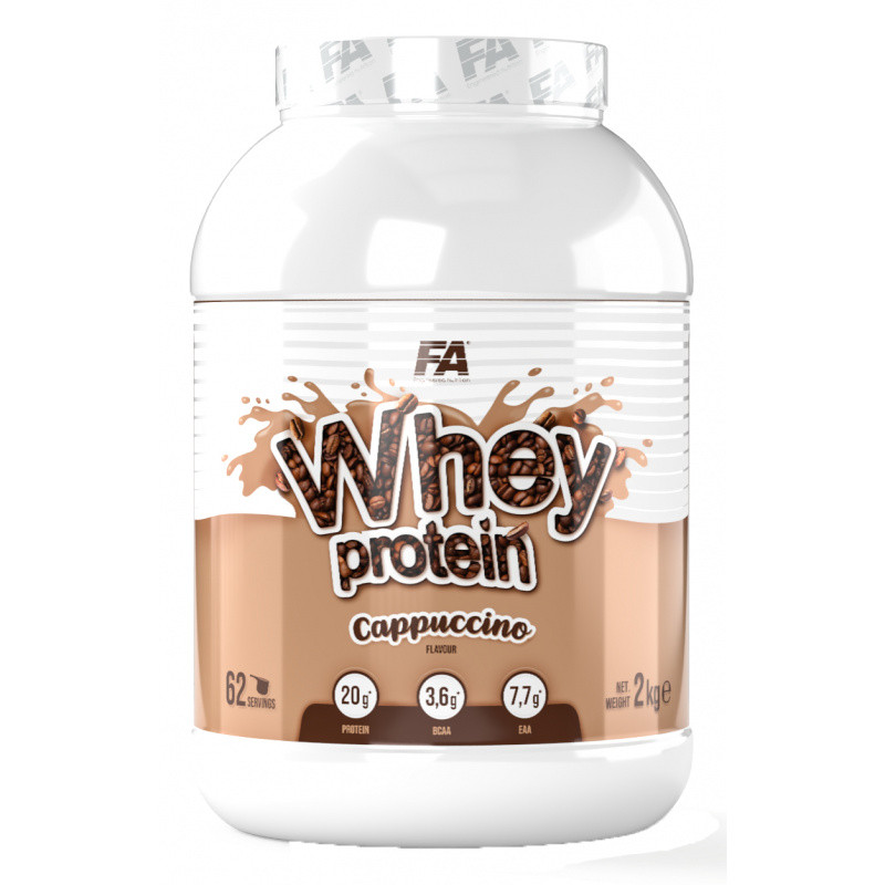 Сироватковий протеїн Wellness Line Whey Protein 2kg Капучино