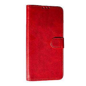 Чехол-книжка "Business" для Xiaomi Redmi 12C Red