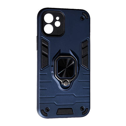 Чохол Antishock для Apple iPhone 12 Dark Blue, фото 1